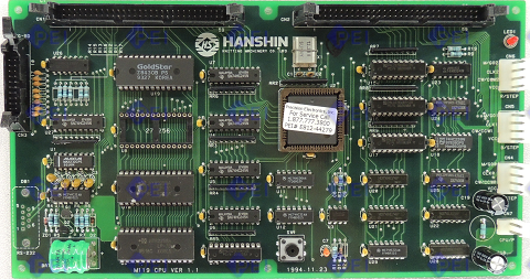 Hanshin Knitting Machinary Company Machine Processing Unit (M119-CPU Ver 1.1)